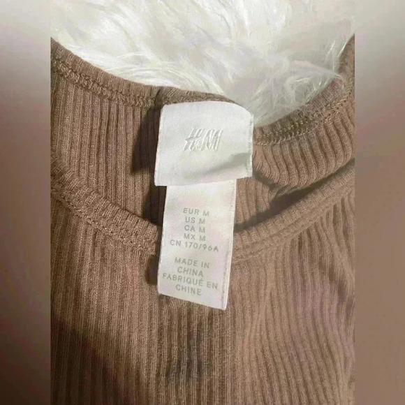 H&M brown tank top - Picture 2 of 3